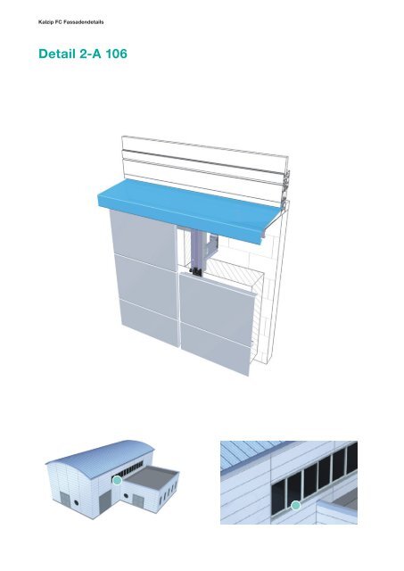 Kalzip® FC Fassadendetails