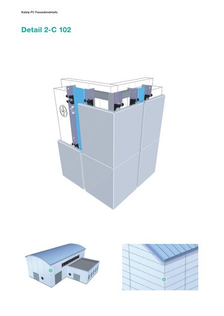 Kalzip® FC Fassadendetails