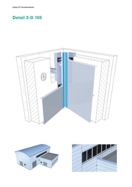 Kalzip® FC Fassadendetails