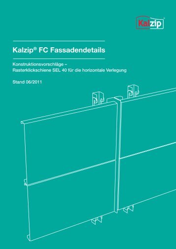 Kalzip® FC Fassadendetails