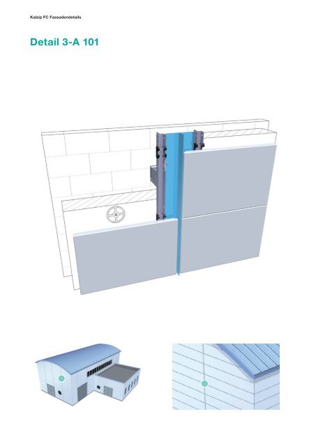 Kalzip® FC Fassadendetails