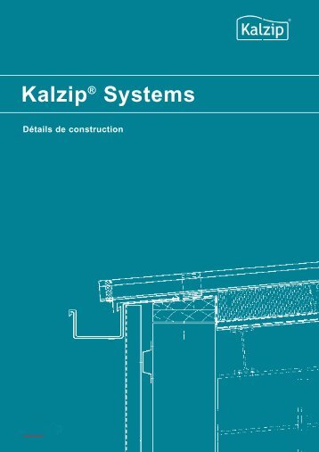 couverture froide - Kalzip