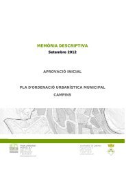 01 - Memòria descriptiva.pdf - Ajuntament de Campins