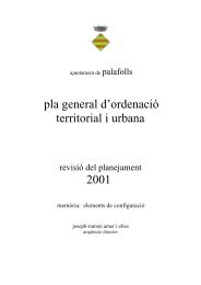 pla general d'ordenació territorial i urbana 2001 - Ajuntament de ...