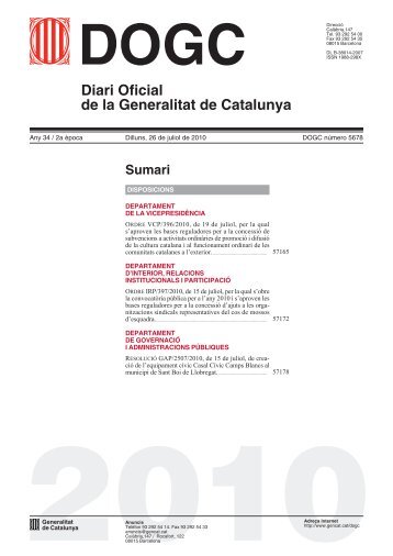 DOGC 5678_incoació expedient.pdf - Consorci de Les Gavarres