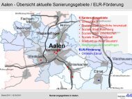 Übersicht aktuelle Sanierungsgebiete (pdf, 7,1 MB) - Stadt Aalen