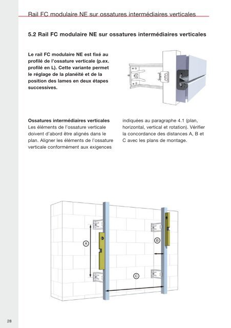 Système de façades Kalzip® FC