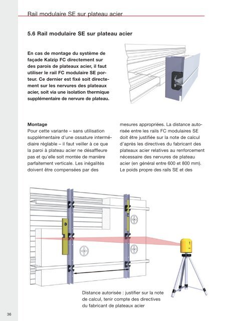 Système de façades Kalzip® FC