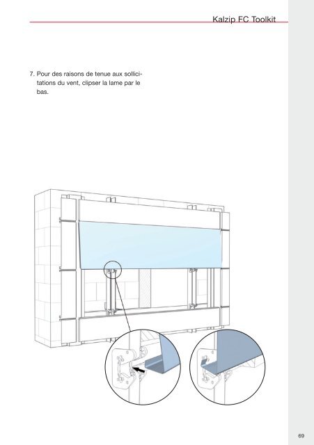 Système de façades Kalzip® FC