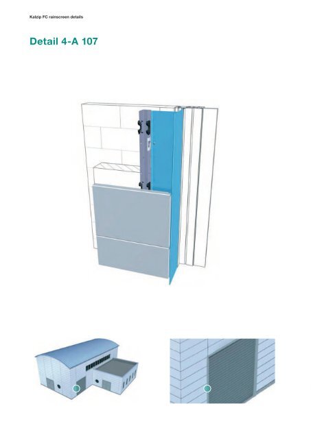 Kalzip FC rainscreen details