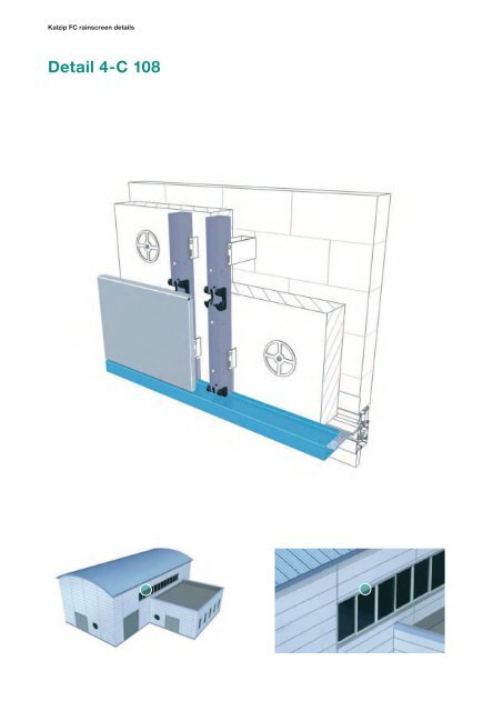 Kalzip FC rainscreen details