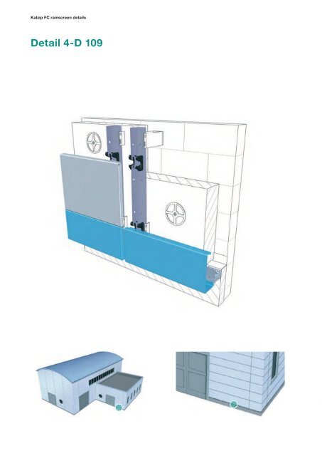 Kalzip FC rainscreen details