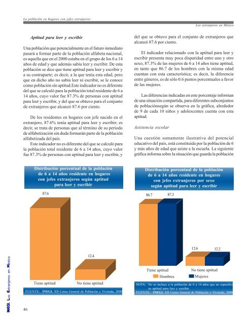 Los extranjeros en México - Inegi