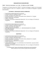 REQUISITOS DE INSCRIPCIÓN - Universidad La Gran Colombia