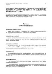 PP10LaRajoleriaLLevant PDF - Ajuntament de Sant Pol de Mar