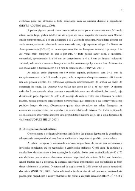 CRESCIMENTO DO SISTEMA RADICULAR DA Opuntia ficus - cstr ...