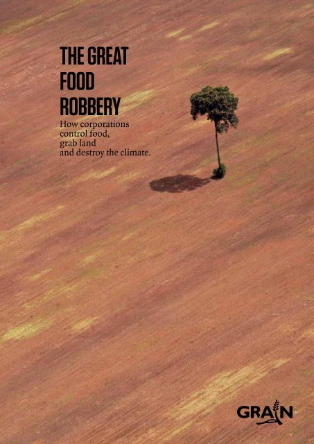 THE GREAT FOOD ROBBERY