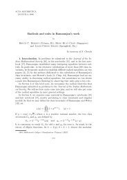 Radicals and units in Ramanujan's work