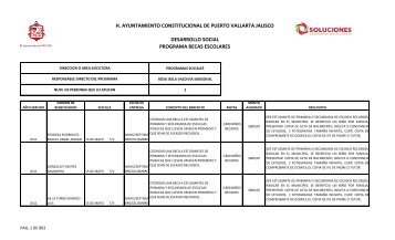 desarrollo social programa becas escolares h. ayuntamiento ...