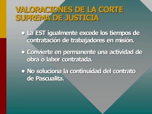 LA TEMPORALIDAD EN COLOMBIA NORMATIVA ... - AP Legis