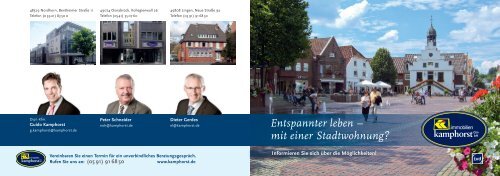 Prospekt jetzt als PDF downloaden - Immobilien Kamphorst GmbH