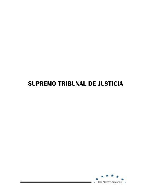 INFORME TRIMESTRAL - Gobierno del Estado de Sonora