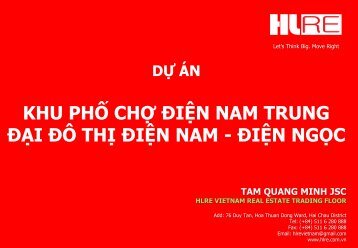 ĐẠI ĐÔ THỊ ĐIỆN NAM - ĐIỆN NGỌC