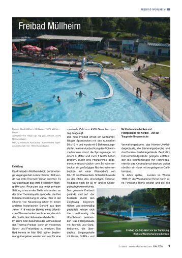 Freibad Müllheim - Kannewischer