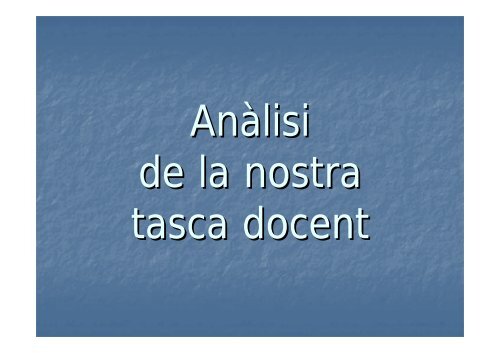 Un tast d'una experiència d'aula - CEP Menorca