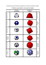 Políedres arquimedians i els duals de Catalan: