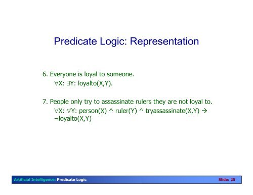 Predicate Logic
