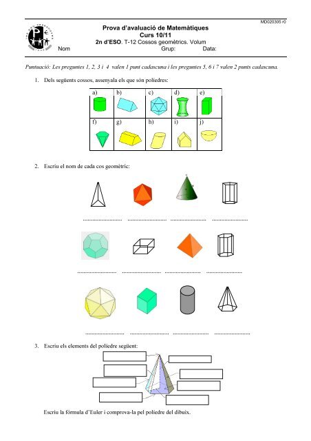 04a examen Cossos geometrics sense apunts