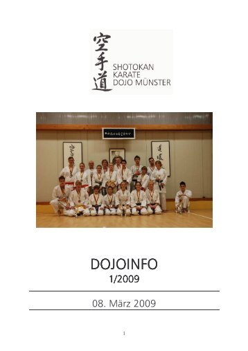 DOJOINFO - Shotokan Karate Dojo Münster eV