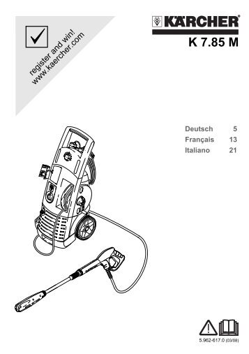 Karcher Hds 1000a Service Manual