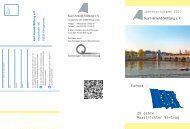 Antwortkarte - Karl-Arnold-Stiftung e.V.