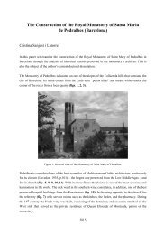 The Construction of the Royal Monastery of Santa Maria de Pedralbes
