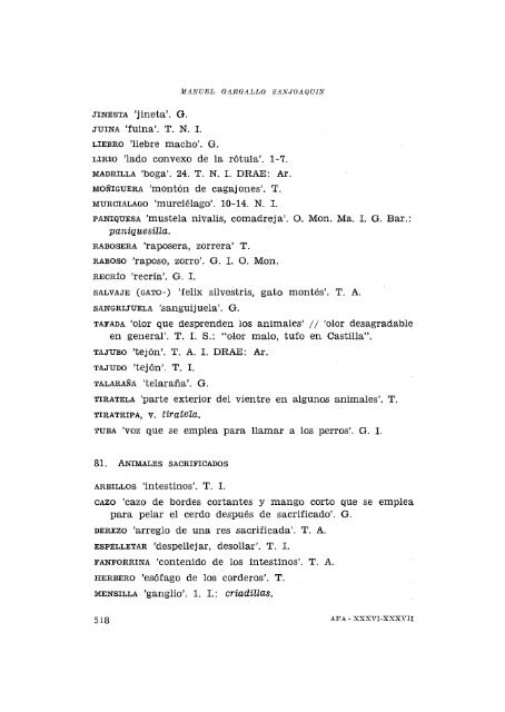 Notas léxicas sobre el habla de Tarazona y su comarca - Institución ...