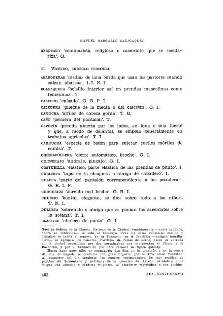 Notas léxicas sobre el habla de Tarazona y su comarca - Institución ...