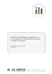 informe de sostenibilitat ambiental pel pla d'ordenació urbanística ...