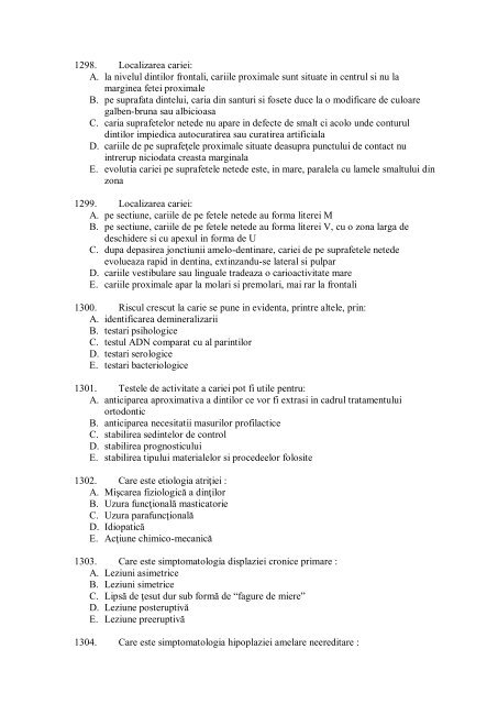 Tematica şi bibliografia pentru examenul de licenţă la Facultatea De ...