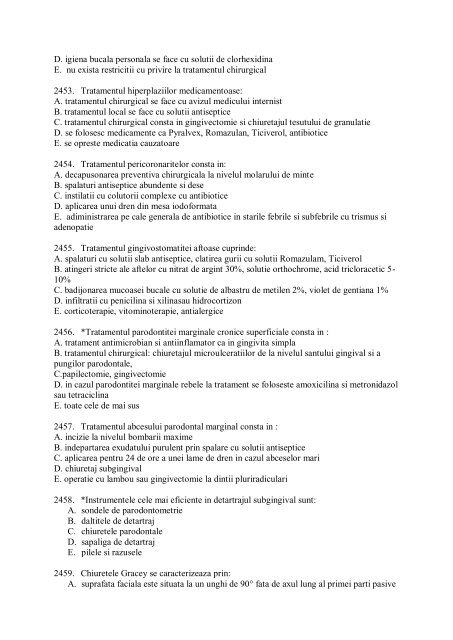 Tematica şi bibliografia pentru examenul de licenţă la Facultatea De ...