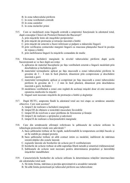 Tematica şi bibliografia pentru examenul de licenţă la Facultatea De ...