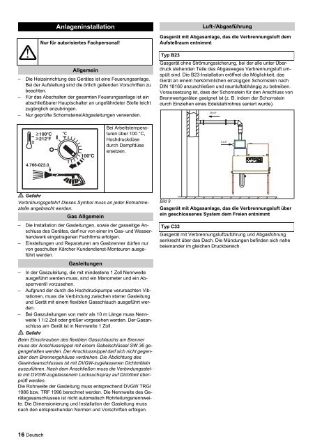 HDS 9/16-4 ST Gas HDS 9/16-4 ST Gas LPG HDS 12/14-4 ... - Kärcher