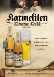 Produktdatenblatt - Karmeliten Brauerei Straubing