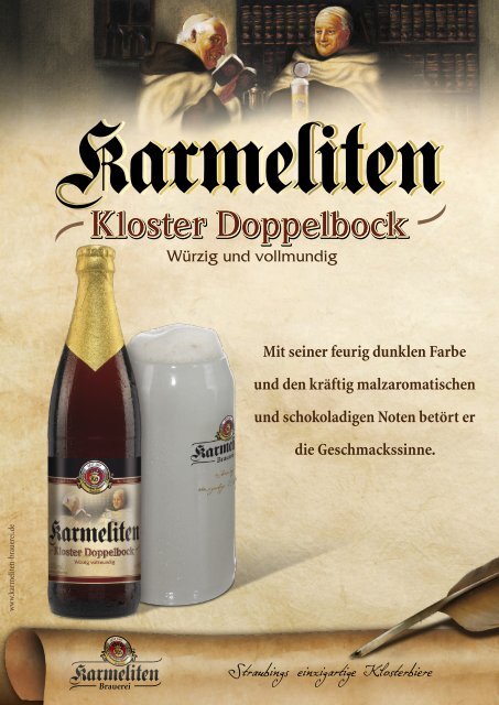 Kloster Doppelbock - Karmeliten Brauerei Straubing