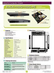 Industrial Computer Chassis - ABECO Industrie-Computer GmbH