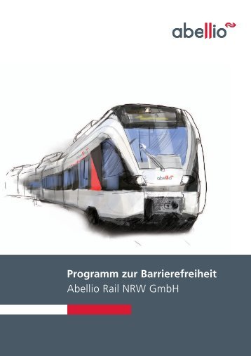 Programm zur Barrierefreiheit Abellio Rail NRW Gmbh