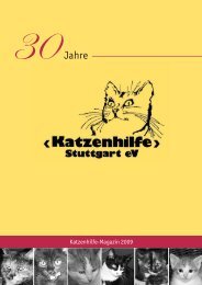 FCJahre - Katzenhilfe Stuttgart eV