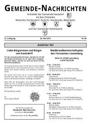 GNK 06/12 aktuell (Page 1) - Gemeinde Kaulsdorf(Saale)