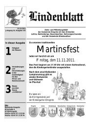Martinsfest - Gemeinde Kaulsdorf(Saale)